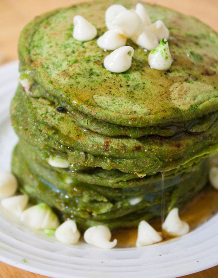 Delicious Matcha Pancakes